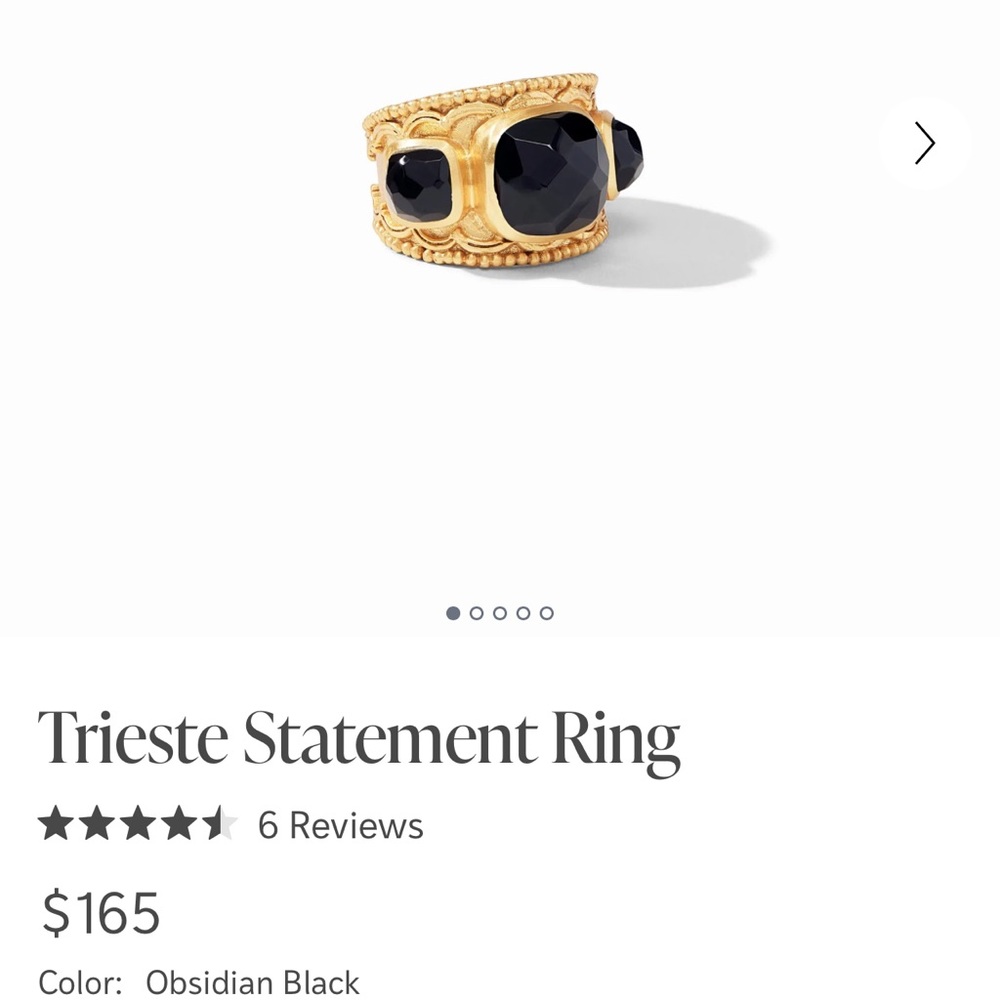 Julie Vos Trieste Statement Ring